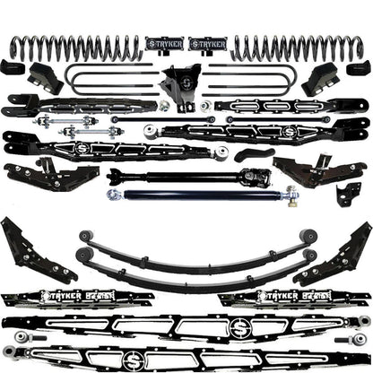 LONG ARM 12" F450 4-LINK LIFT KIT 2023 to 2024 SUPER DUTY