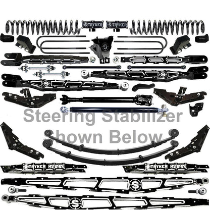 LONG ARM 12" F450 4-LINK LIFT KIT 2023 to 2024 SUPER DUTY