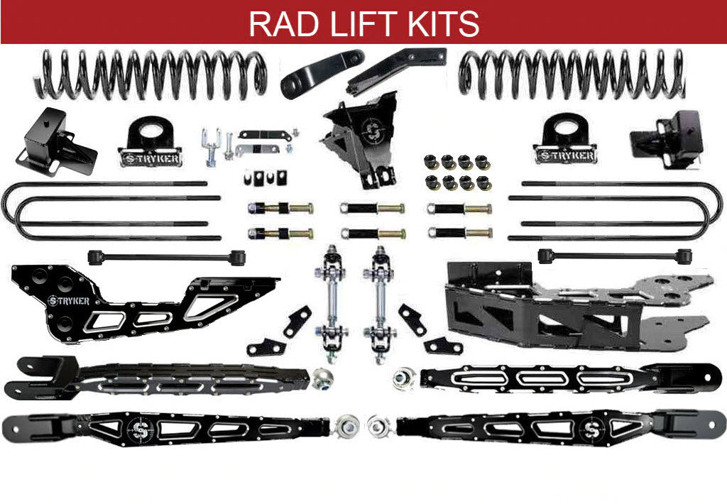 6" RAD F450 4-LINK LIFT KIT 2017-2022 SUPER DUTY