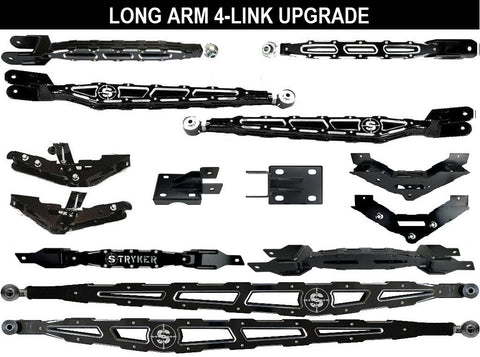 6" to 9" F450 LONG ARM 4-Link Lift Upgrade for 2023 to 2024 Super Duty