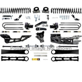 6" F450 RAD DROP LIFT KIT FOR 2017 TO 2022 Ford Super Duty