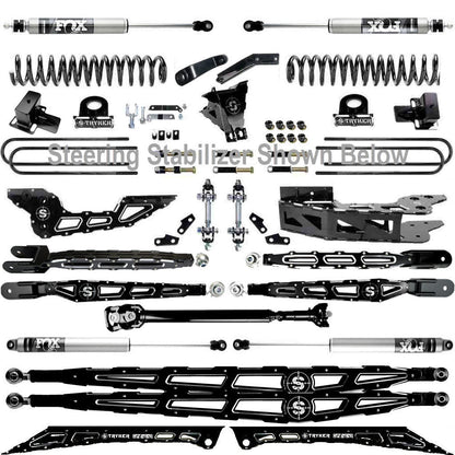 8" RAD F250 F350 4-LINK LIFT KIT 2011-2016 SUPER DUTY