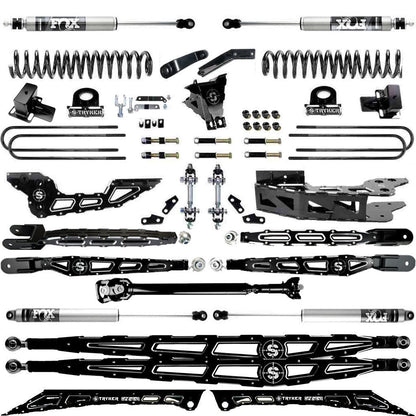 8" RAD F250 F350 4-LINK LIFT KIT 2011-2016 SUPER DUTY