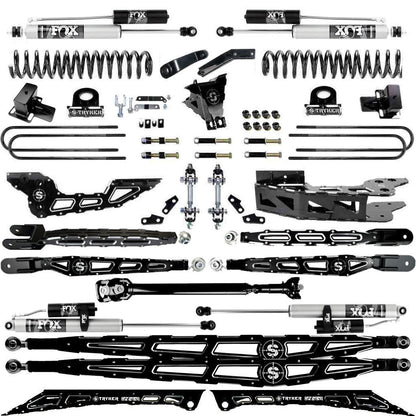 8" RAD F250 F350 4-LINK LIFT KIT 2011-2016 SUPER DUTY