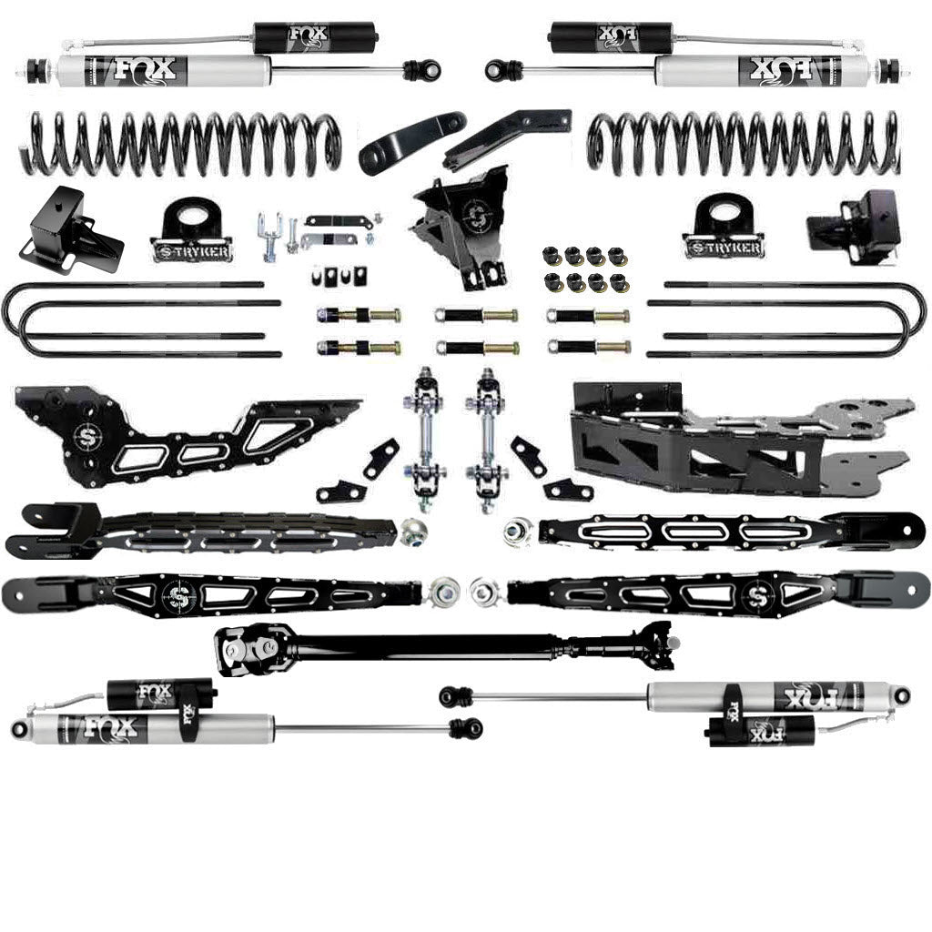 8" RAD F250 F350 4-LINK LIFT KIT 2011-2016 SUPER DUTY