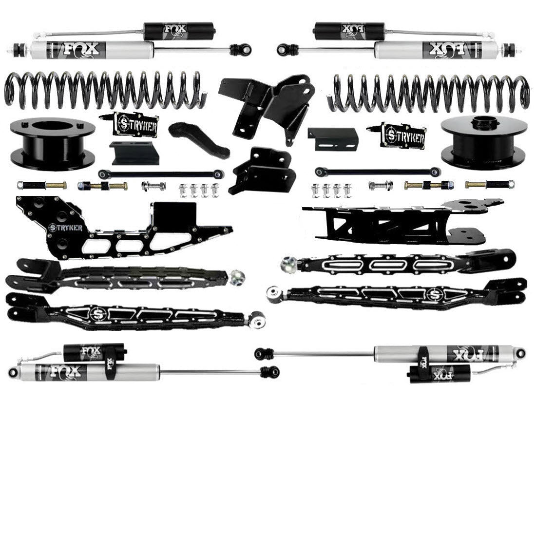 6" Ram 2500 4-Link Lift Kit for 2014 TO 2018 DODGE RAM HEAVY DUTY