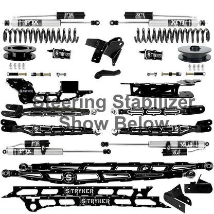 4" Ram 2500 Lift Kit 4-Link 2019 TO 2024 DODGE RAM HEAVY DUTY