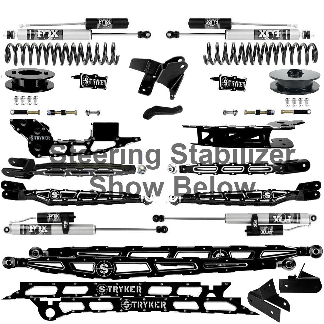 4" Ram 2500 Lift Kit 4-Link 2013* TO 2018 DODGE RAM HEAVY DUTY