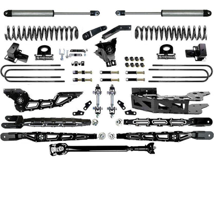 8" RAD F250 F350 4-LINK LIFT KIT 2011-2016 SUPER DUTY