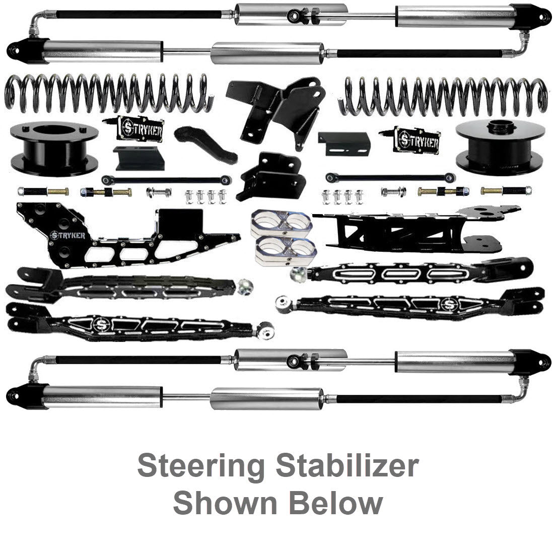 6" Ram 2500 4-Link Lift Kit for 2014 TO 2018 DODGE RAM HEAVY DUTY