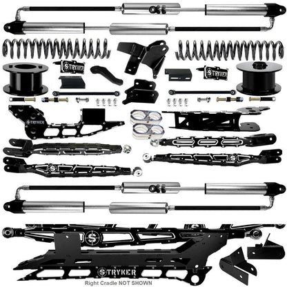 8" Ram 2500 4-Link Lift Kit for 2019 TO 2024 DODGE RAM HEAVY DUTY