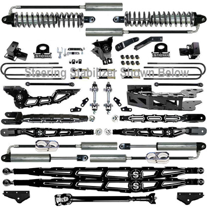 8" RAD F250 F350 4-LINK LIFT KIT 2011-2016 SUPER DUTY