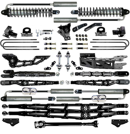 8" RAD F250 F350 4-LINK LIFT KIT 2011-2016 SUPER DUTY