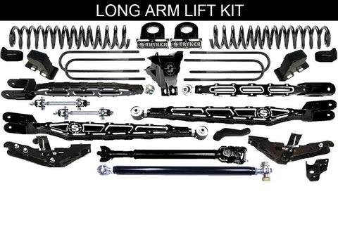 LONG ARM 10" F250 F350 4-LINK LIFT KIT 2017-2022 SUPER DUTY
