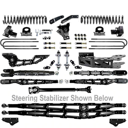 8" RAD F250 F350 4-LINK LIFT KIT 2011-2016 SUPER DUTY