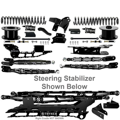 8" Ram 2500 4-Link Lift Kit for 2019 TO 2025 DODGE RAM HEAVY DUTY