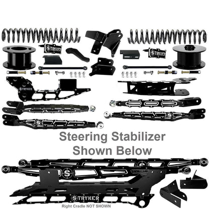 8" Ram 2500 4-Link Lift Kit for 2014 TO 2018 DODGE RAM HEAVY DUTY