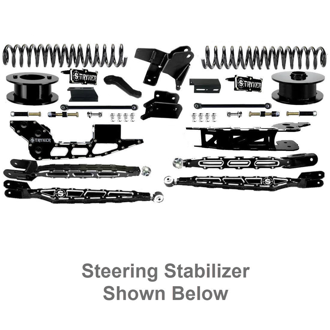 6" Ram 2500 4-Link Lift Kit for 2014 TO 2018 DODGE RAM HEAVY DUTY