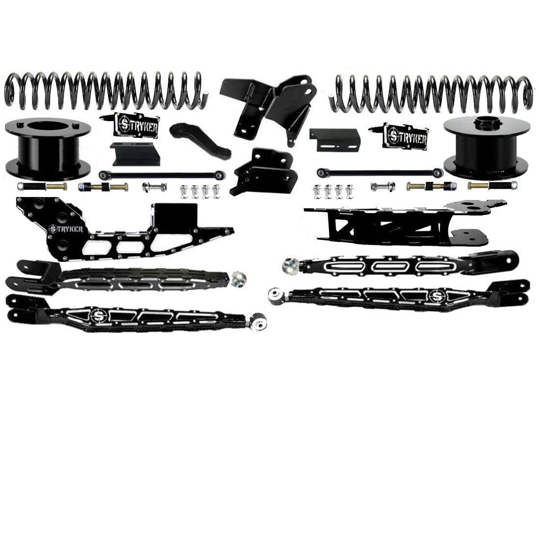 8" Ram 2500 4-Link Lift Kit for 2019 TO 2025 DODGE RAM HEAVY DUTY
