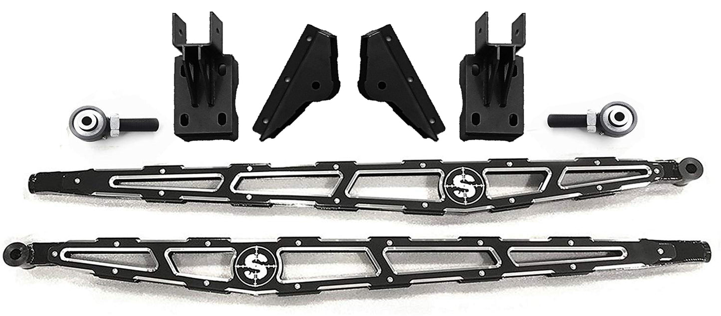 0-12" Identity Series Short Bed Ladder/Traction Bars for 2017-2020 Ford F250/350 Super Duty - Stryker Off Road Design