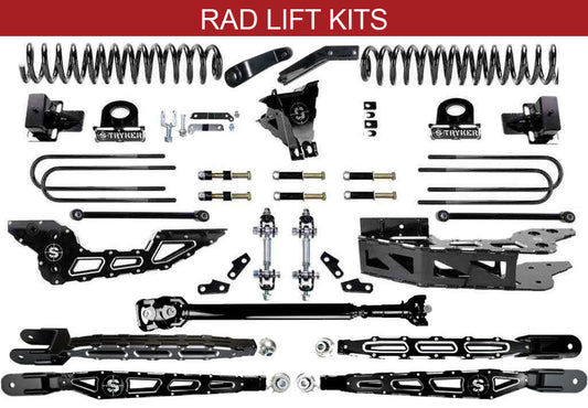 8" RAD F450 4-LINK LIFT KIT 2017-2022 SUPER DUTY