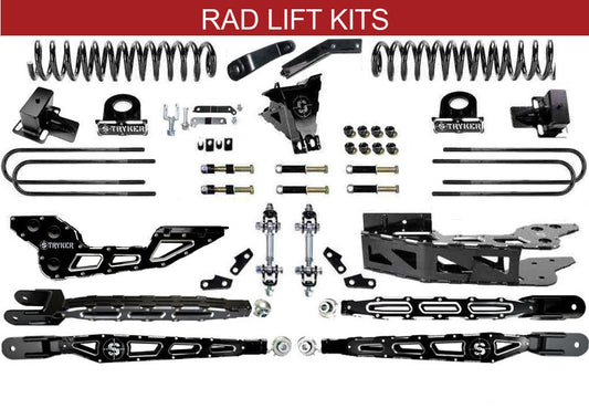 6" RAD F250 F350 4-LINK LIFT KIT 2011-2016 SUPER DUTY