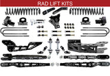 6" RAD F250 F350 4-LINK LIFT KIT 2011-2016 SUPER DUTY