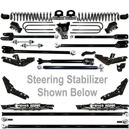 TUBE LONG ARM 10" F250 F350 4-LINK LIFT KIT 2011-2016 SUPER DUTY