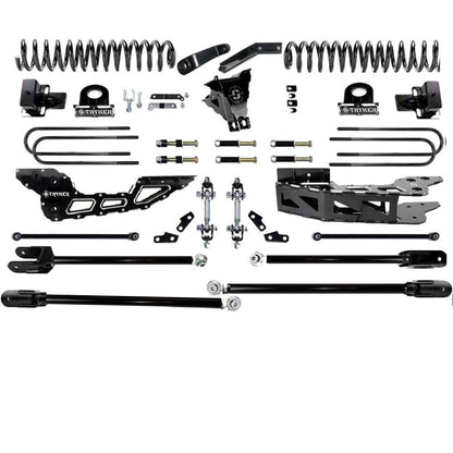 6" F450 Tube 4-LINK LIFT KIT FOR 2023 to 2024