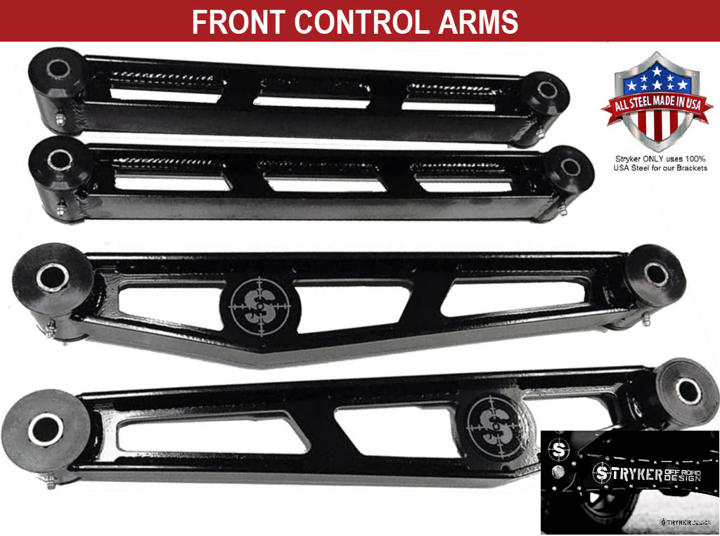 1994-2013 DODGE RAM 1500/2500/3500 FABRICATED CONTROL ARMS FOR STOCK TO 7" LIFT