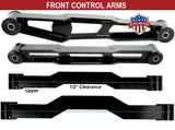 1994 - 2013 Dodge Ram 1500/2500/3500 High Clearance Fabricated Control Arms for Stock to 7" Lift