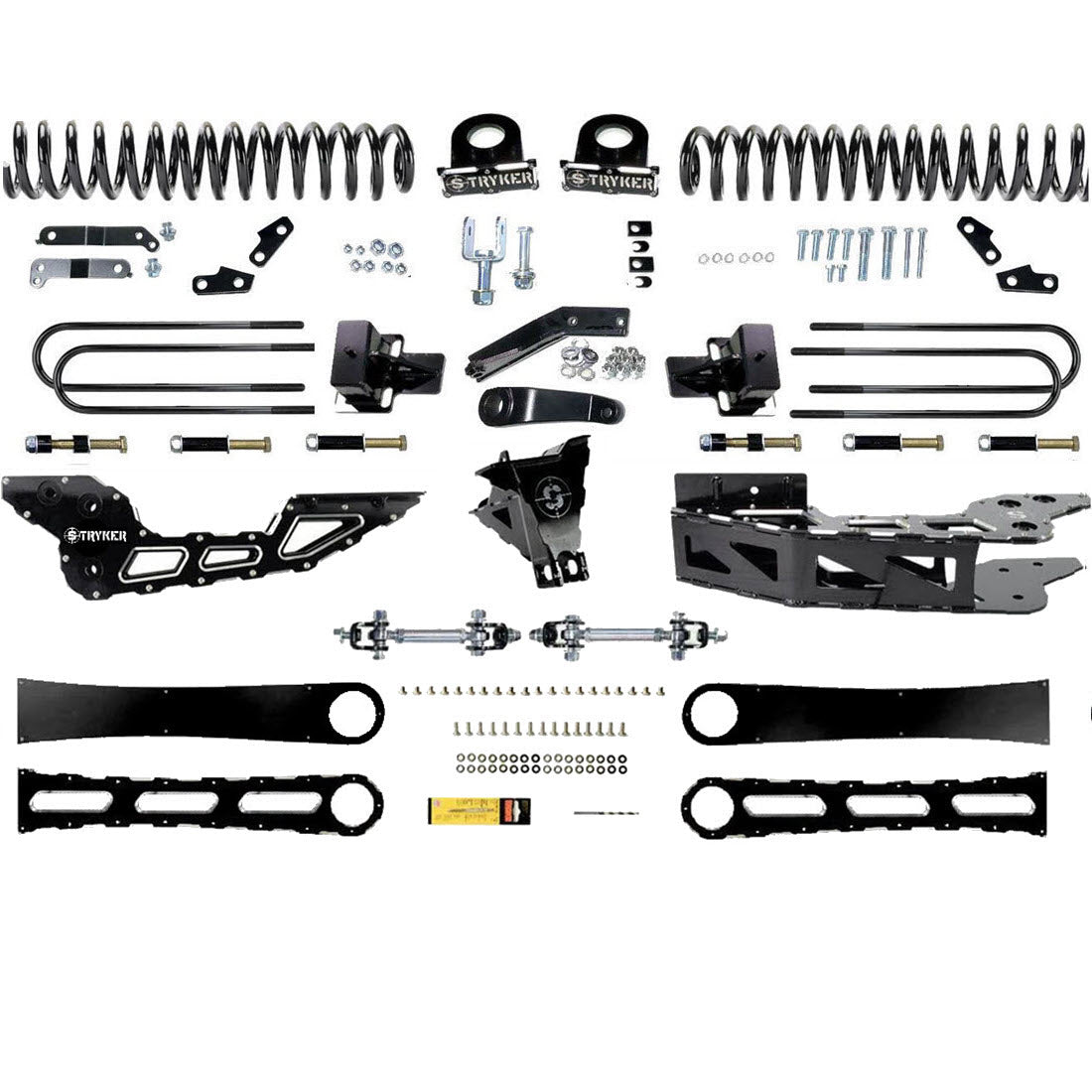 6" F250 F350 Badged RAD  DROP LIFT KIT 2011 TO 2016 Ford Super Duty