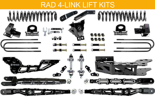 6" RAD F250 F350 4-LINK LIFT KIT 2017-2022 SUPER DUTY