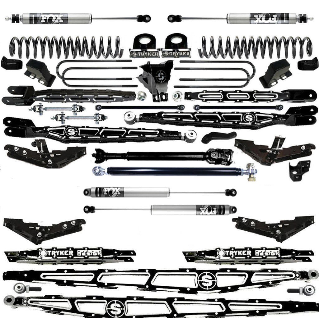 LONG ARM 10" F450 4-LINK LIFT KIT 2023 to 2024 SUPER DUTY