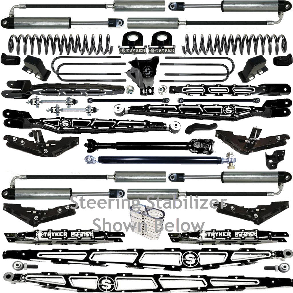 LONG ARM 10" F450 4-LINK LIFT KIT 2017-2022 SUPER DUTY