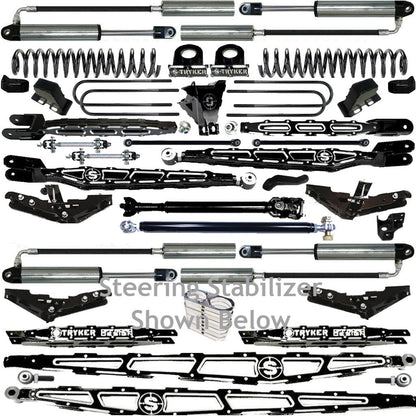 LONG ARM 10" F450 4-LINK LIFT KIT 2017-2022 SUPER DUTY