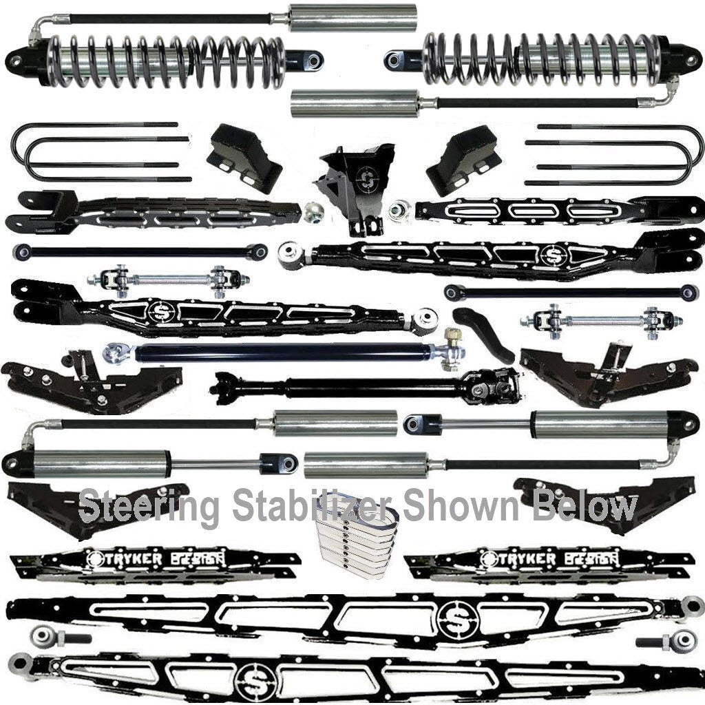 LONG ARM 10" F450 4-LINK LIFT KIT 2023 to 2024 SUPER DUTY