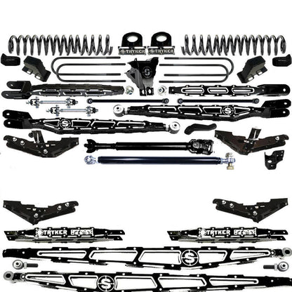 LONG ARM 10" F450 4-LINK LIFT KIT 2023 to 2024 SUPER DUTY