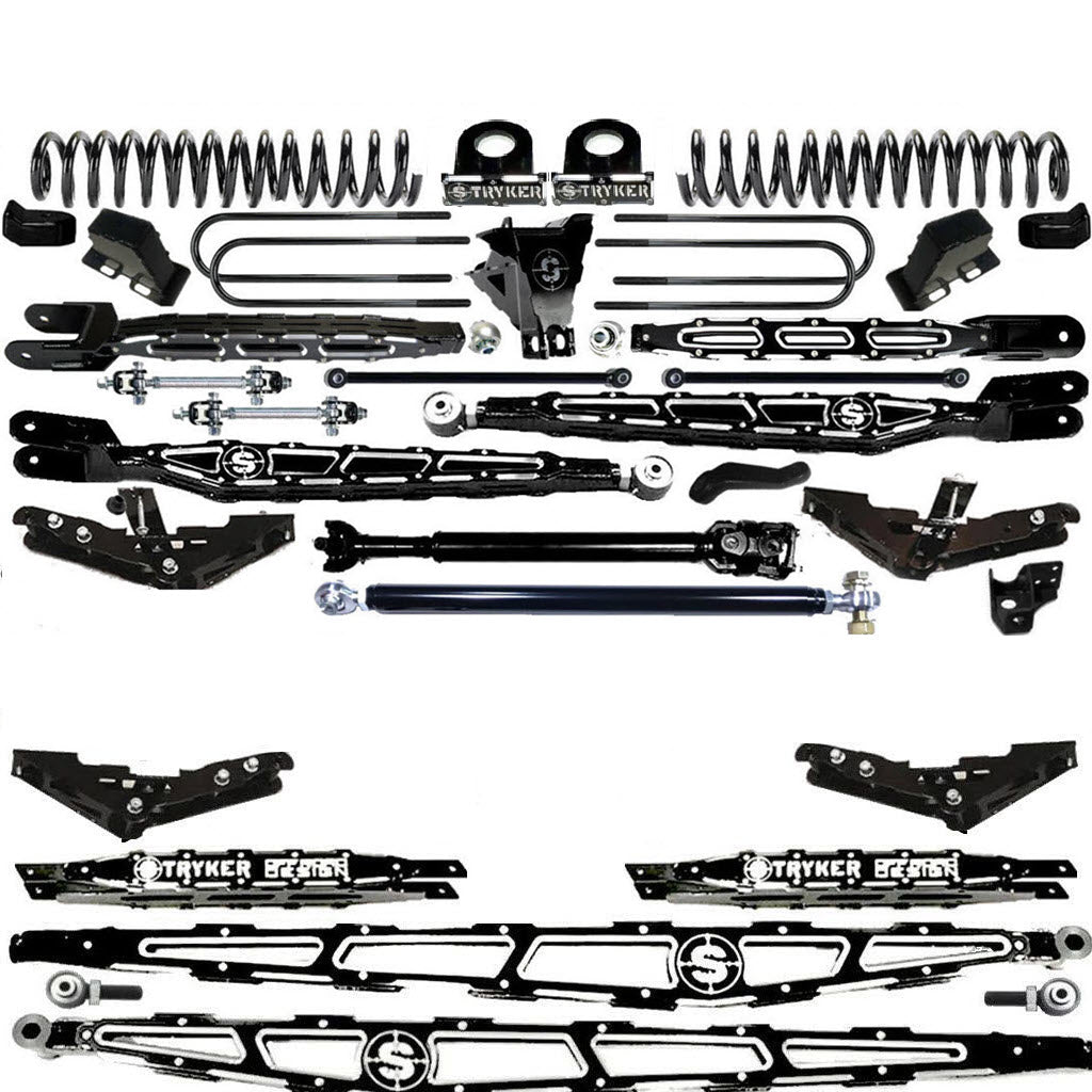 LONG ARM 10" F450 4-LINK LIFT KIT 2017-2022 SUPER DUTY