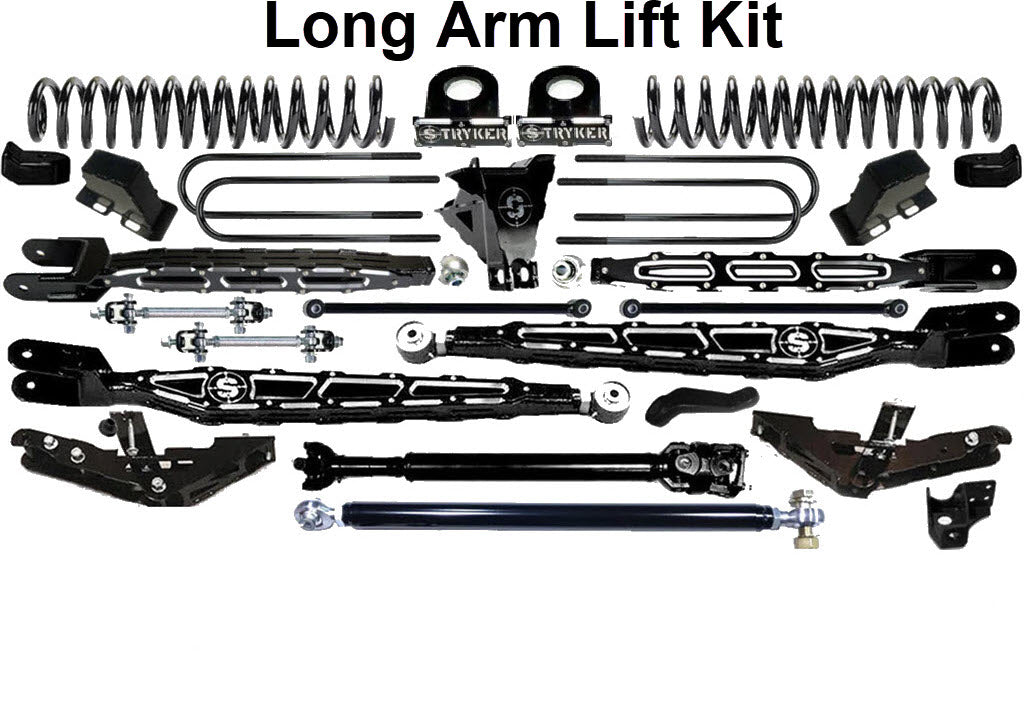 LONG ARM 10" F450 4-LINK LIFT KIT 2023 to 2024 SUPER DUTY