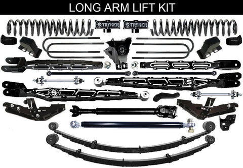 LONG ARM 12" F450 4-LINK LIFT KIT 2017-2022 SUPER DUTY