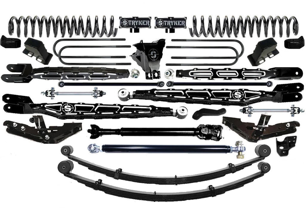 LONG ARM 12" F450 4-LINK LIFT KIT 2023 to 2024 SUPER DUTY