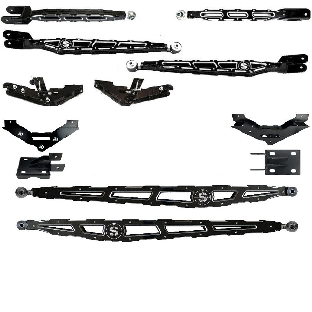 7" to 14" F250 F350 LONG ARM 4-Link Lift Upgrade for 2011-2016 Super Duty