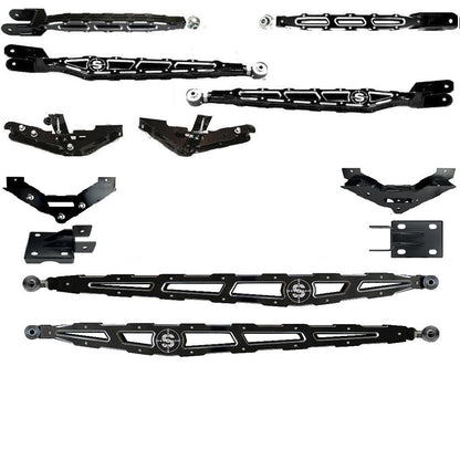 7" to 14" F250 F350 LONG ARM 4-Link Lift Upgrade for 2011-2016 Super Duty