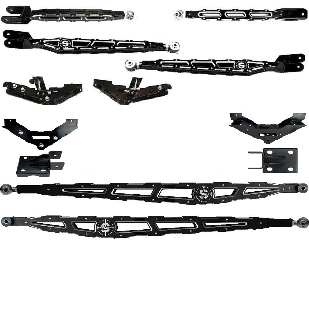 7" to 14" F450 LONG ARM 4-Link Lift Upgrade for 2017-2022 Super Duty