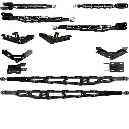 7" to 14" F250 F350 LONG ARM 4-Link Lift Upgrade for 2023 to 2024 Super Duty