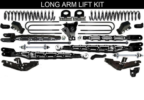 LONG ARM 7" F450 4-LINK LIFT KIT 2023 to 2024 SUPER DUTY