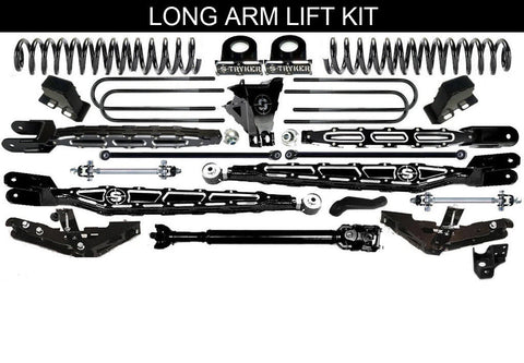LONG ARM 8" F450 4-LINK LIFT KIT 2023 SUPER DUTY