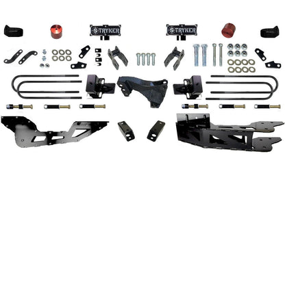 3.5" F450 F550 Badged RADIUS ARM  DROP LIFT KIT for 2017 TO 2022 SUPER DUTY