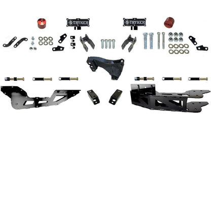 3.5" F250 F350 RADIUS ARM Badged DROP LIFT KIT for 2017 TO 2022 SUPER DUTY